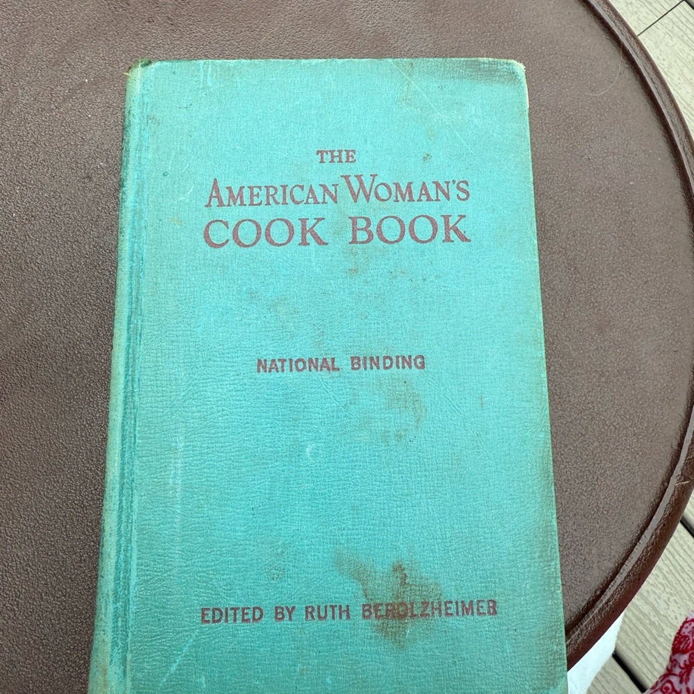 Vintage American Women’s Cookbook 1947